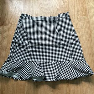 Black & white skirt